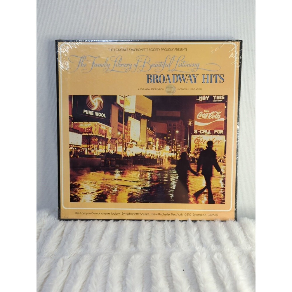 The Family Library Of Beautiful‎ Listening "Broadway Hits" Lp 1973 NIB
